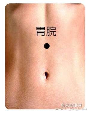 胃脘的位置