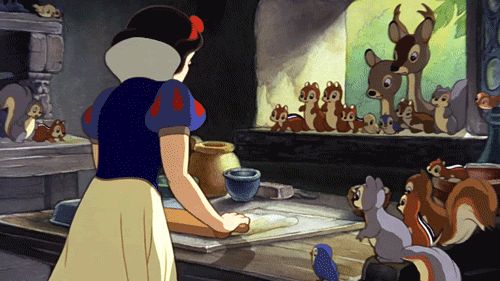 在家时替自己下厨