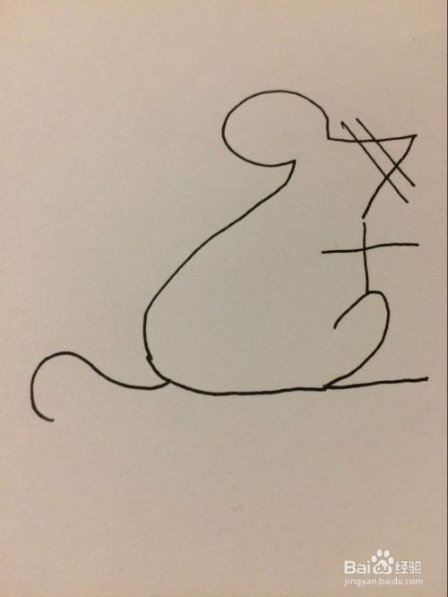 教孩子用7+2=9画老鼠的方法