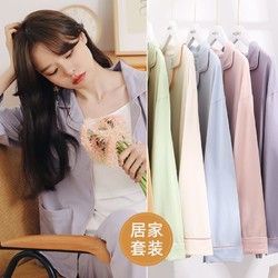 米度麗 清倉月子服春夏季產(chǎn)后純棉孕婦哺乳睡衣女夏季薄款出院喂奶家居服