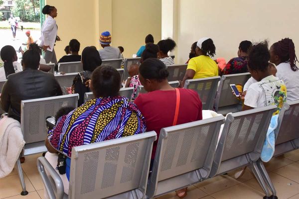 Child Welfare Clinics are a baby's entry into Kenya's health system providing promotive, preventive and curative services. Credit: Joyce Chimbi.