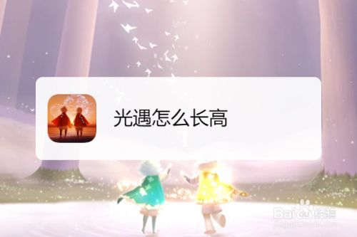 光遇怎么长高