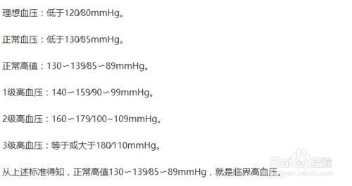 什么是临界高血压，一张表告诉你