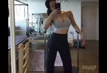 不仅有亚洲娇小脸蛋还有欧美丰腴身材，坚持健身从胖妞变女神