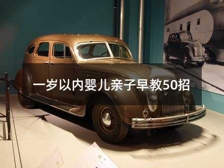 一歲以內(nèi)嬰兒親子早教50招