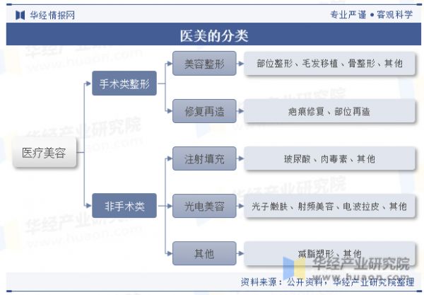 医美的分类