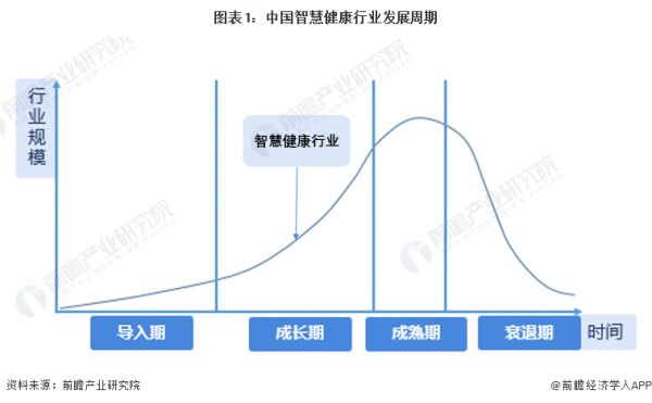 图表1：中国智慧健康行业发展周期