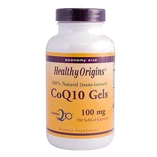 健康起源(Healthy_Origins)天然辅酶Q10 【美国版】100mg*150粒