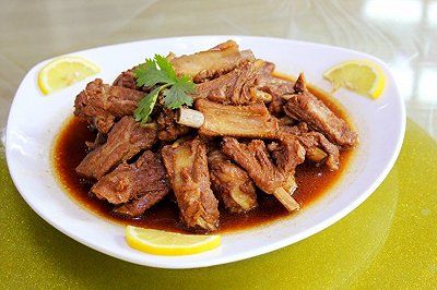 减肥也能吃肉=茶香蜜糖排骨