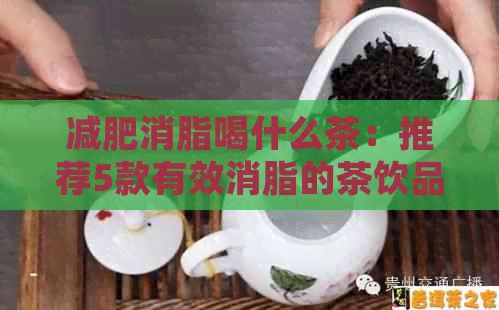 减肥消脂喝什么茶：推荐5款有效消脂的茶饮品