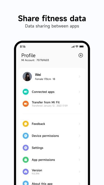 mi fitness海外版app