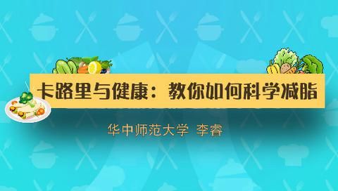 卡路里與健康 教你如何科學(xué)減脂