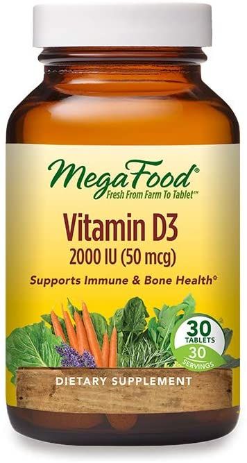 MegaFood 維生素 D3 片