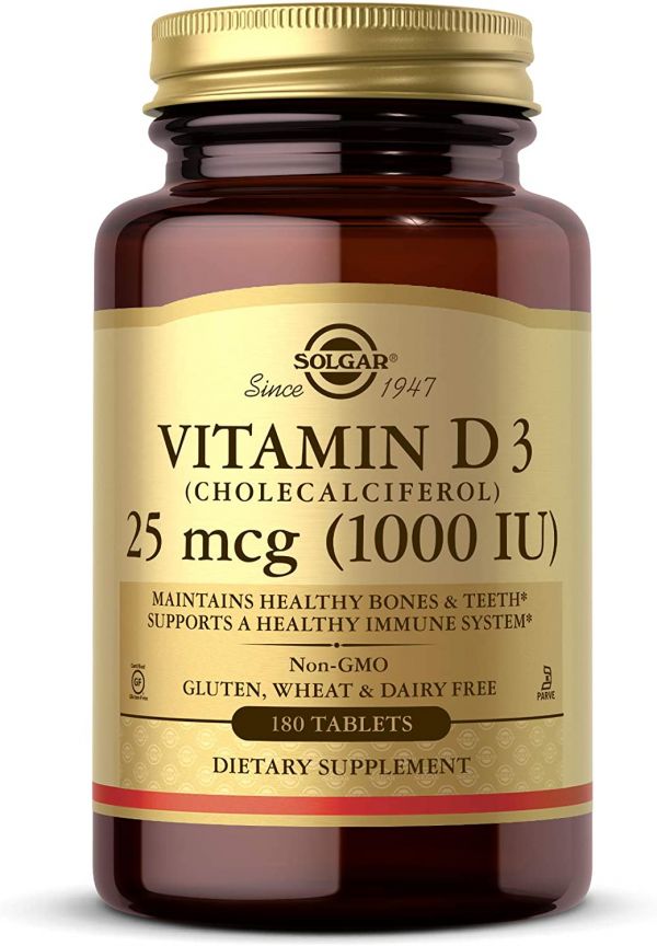 Solgar 維生素 D3 軟膠囊