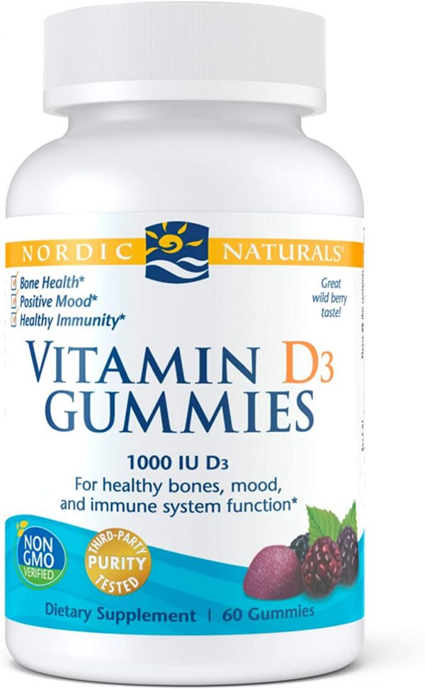 Nordic Naturals 維生素 D3 軟糖