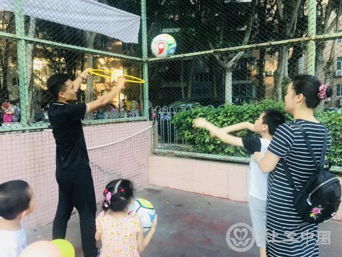 服務(wù)對象參加適應(yīng)性體育訓(xùn)練