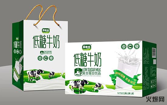 百世樂(lè)低糖燕麥牛乳