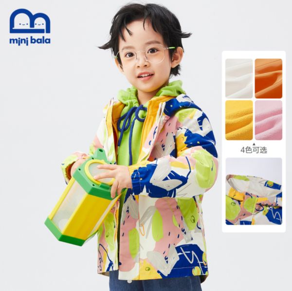 Mini Balabala 迷你巴拉巴拉 2021新款男女童摇粒绒三合一外套（90~140cm）159.9元包邮（需领券）