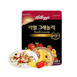 Kellogg's 家乐氏 韩国谷兰诺拉谷维滋水果早餐谷物燕麦片400g