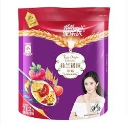 Kellogg's 家乐氏 谷兰诺拉 草莓什锦谷物麦片 712g 买二送一 *4件