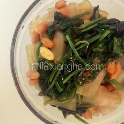 菠菜拌粉皮的做法[图]