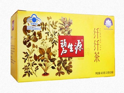 碧生源纖纖茶能減肥嗎