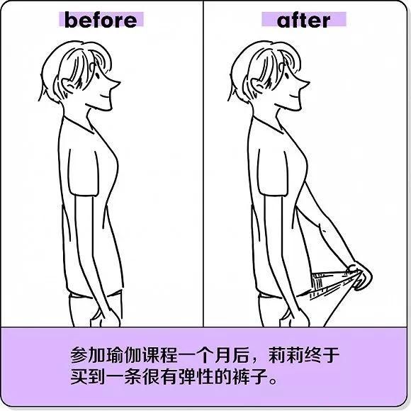 最真实减肥前后对比图！说的就是减肥成功的你