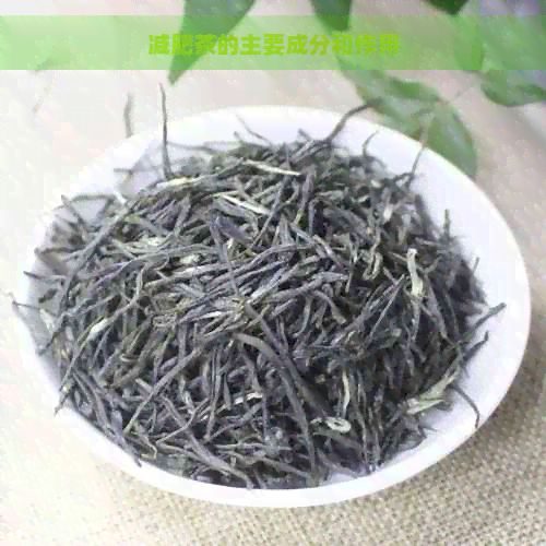 減肥茶的主要成分和作用