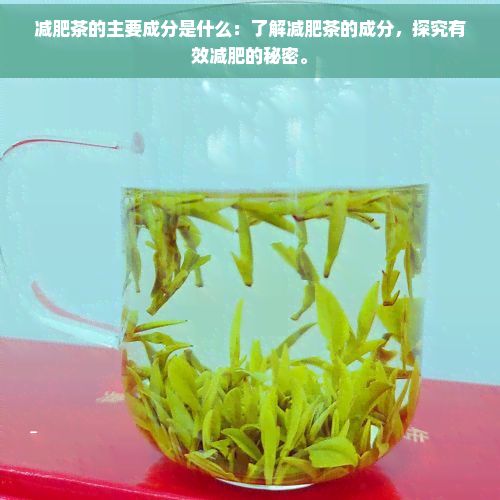 减肥茶的主要成分是什么：了解减肥茶的成分，探究有效减肥的秘密。
