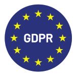 GDPR circle of stars icon