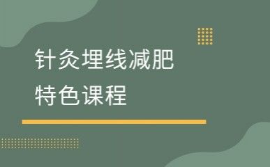 针灸埋线减肥特色课程缩略图