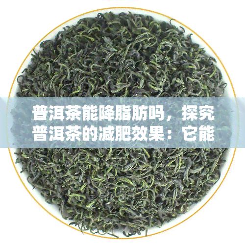 普洱茶能降脂肪吗，探究普洱茶的减肥效果：它能否帮助减少脂肪？