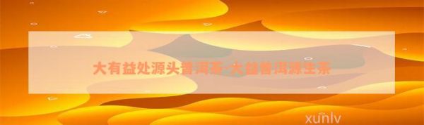 大有益处源头普洱茶-大益普洱源生茶