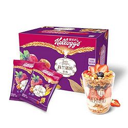Kellogg's 家樂氏 草莓谷蘭諾拉水果麥片 即食谷物沖飲早餐 490g