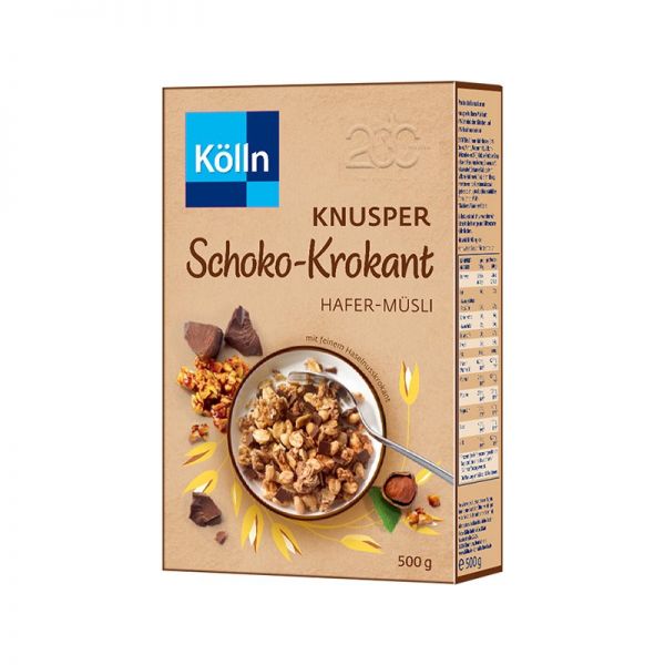 Kölln康陇麦榛子巧克力格兰诺拉麦片