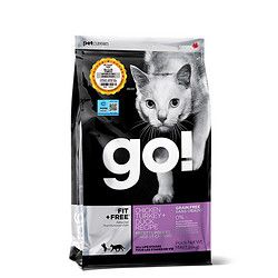 雙11預(yù)售：GO!無(wú)谷九種肉全貓糧 加拿大進(jìn)口go貓糧 適用10個(gè)月以上 8磅