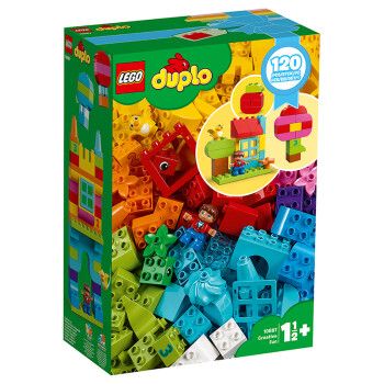 樂高(LEGO)積木 得寶DUPLO我的自由創(chuàng)意趣玩箱1.5歲+ 10887 兒童玩具 男孩女孩生日兒童節(jié)禮物 大顆粒