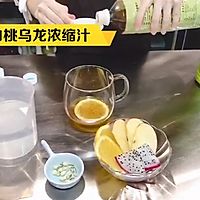 30秒出杯的綜合水果茶—桃氣茉莉果茶的做法圖解3