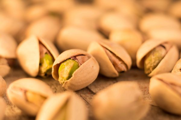pistachos con leucina