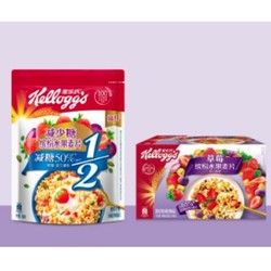 Kellogg's 家樂氏 谷蘭諾拉水果麥片 水果麥片338g+草莓味490g