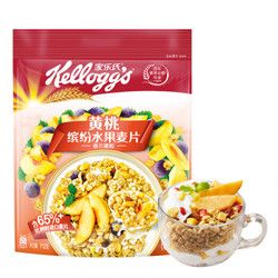 Kellogg’s 家乐氏 谷兰诺拉 黄桃什锦谷物 490g *3件