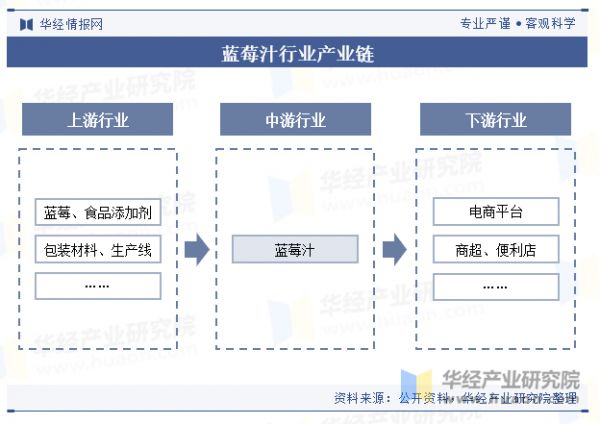 藍(lán)莓汁行業(yè)產(chǎn)業(yè)鏈