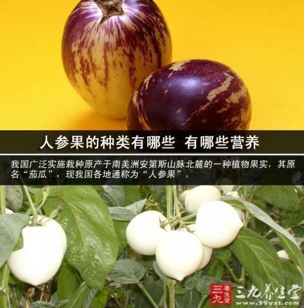 人參果的種類有哪些 有哪些營(yíng)養(yǎng)