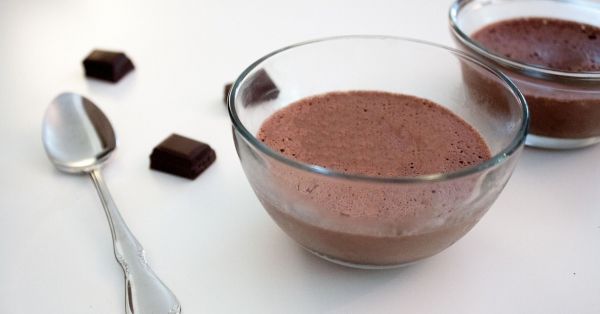 mousse de chocolate