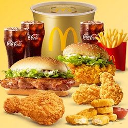 McDonald's 麦当劳 外送欢乐桶 外卖券