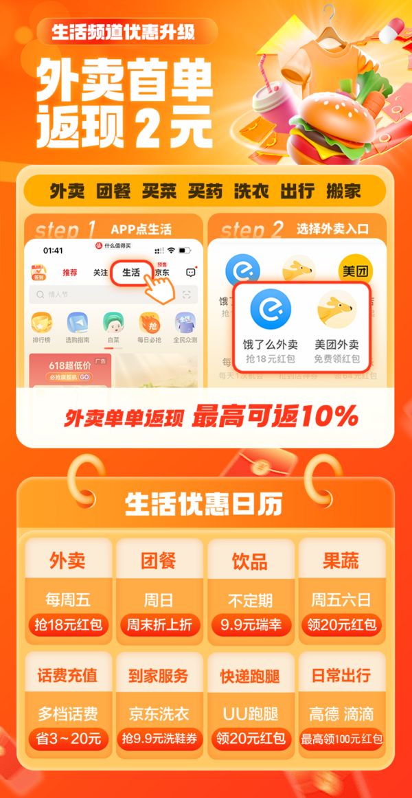 McDonald's 麦当劳 外送欢乐桶 外卖券