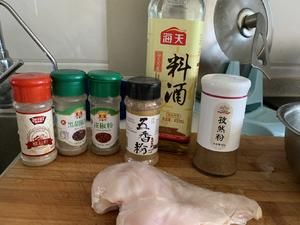 低卡低脂高蛋白健康鸡米花健身餐（无油无面包糠快手空气炸锅）的做法 步骤2