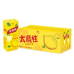 Uni-President 統(tǒng)一 統(tǒng)一 太魔性 檸檬紅茶 網(wǎng)紅茶 經(jīng)典檸檬茶風(fēng)味飲品 250ml*24盒