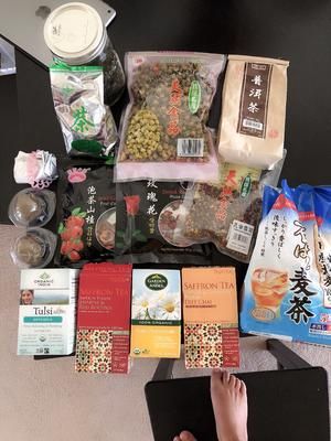 减肥必喝—刮脂冷泡绿茶（万能冷泡方法）的做法 步骤1