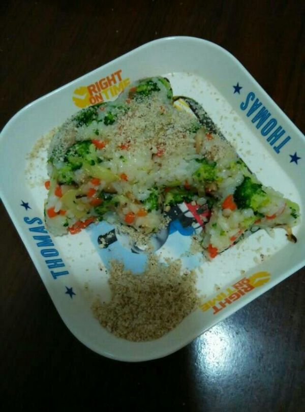 寶寶蔬菜炒飯的做法
